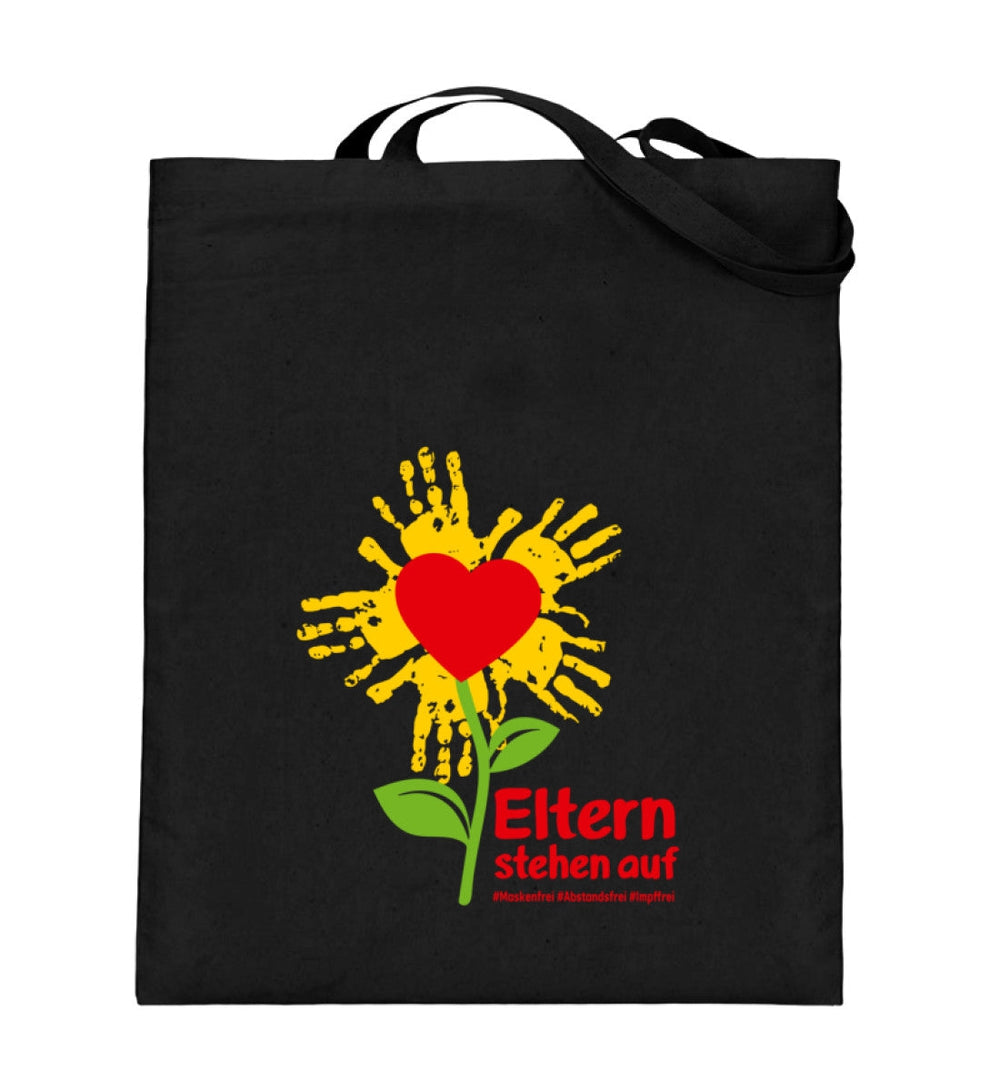 ELTERNSTEHENAUF STOFFTASCHE • LOGO & CLAIM-HARLEKINSHOP