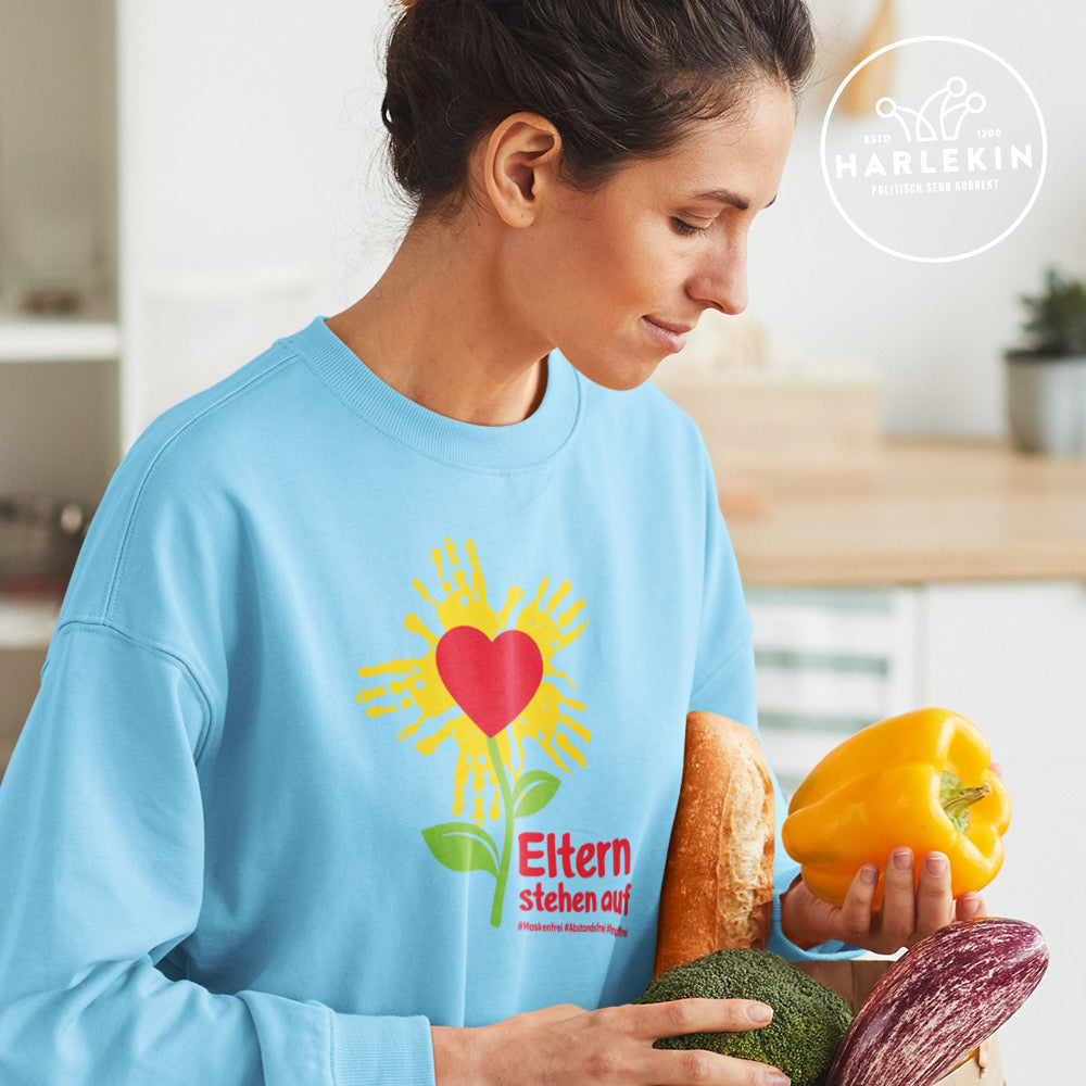 ELTERNSTEHENAUF SWEATER MÄDELS • LOGO & CLAIM-HARLEKINSHOP