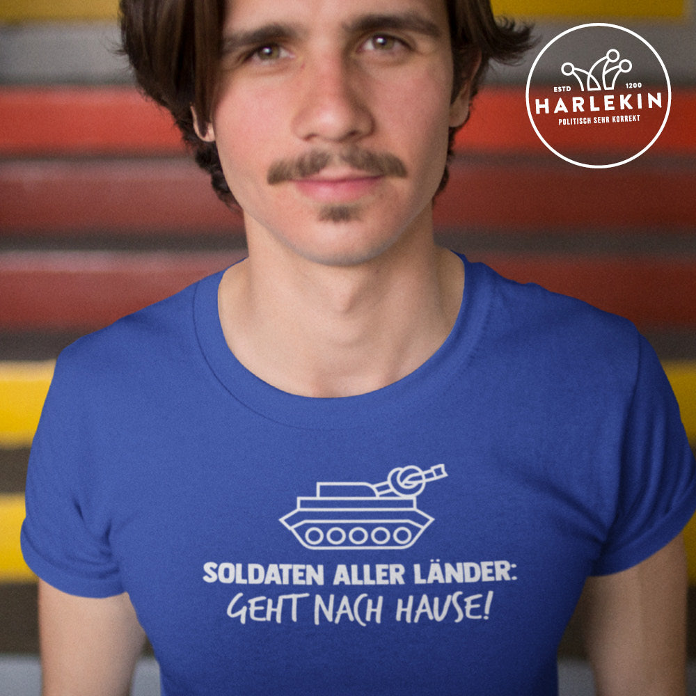 Soldaten Aller Länder Geht Nach Hause ORGANIC SHIRT BUBEN • SOLDATEN ALLER LÄNDER: GEHT NACH HAUSE! - PANZER