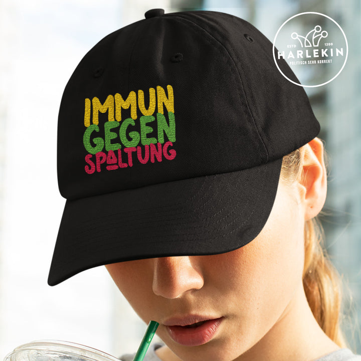 DIE MÖHRE: GRÜNZEUG BASEBALL CAP • IMMUN GEGEN SPALTUNG // EDLER STICK