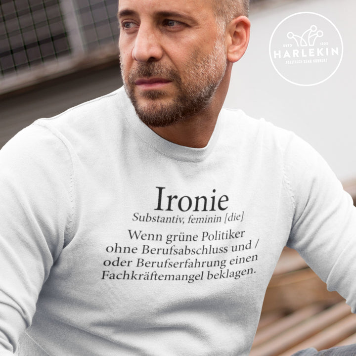 SWEATER BUBEN • IRONIE - HELL