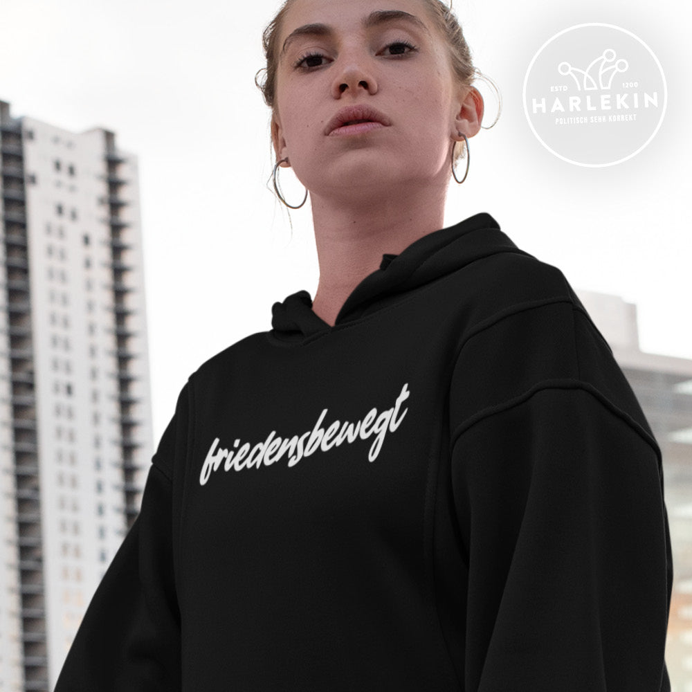 DIE MÖHRE: GRÜNZEUG HOODIEKLEID MÄDELS • FRIEDENSBEWEGT