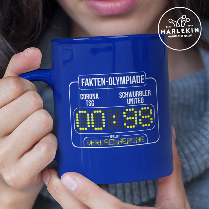 SPASSKULTUR TASSE •  FAKTEN-OLYMPIADE: SCHWURBLER UNITED VS. CORONA TSG