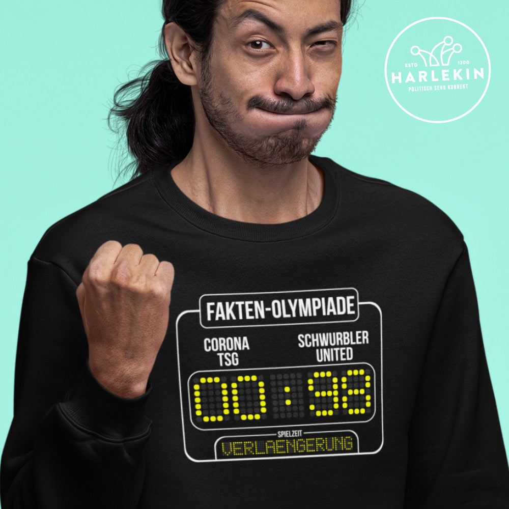 SPASSKULTUR SWEATER BUBEN • FAKTEN-OLYMPIADE: SCHWURBLER UNITED VS. CORONA TSG