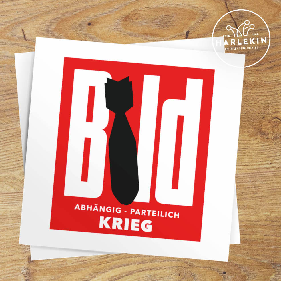 GROSSE STICKER / AUFKLEBER • BILD: STÜRMER (10 STK.)