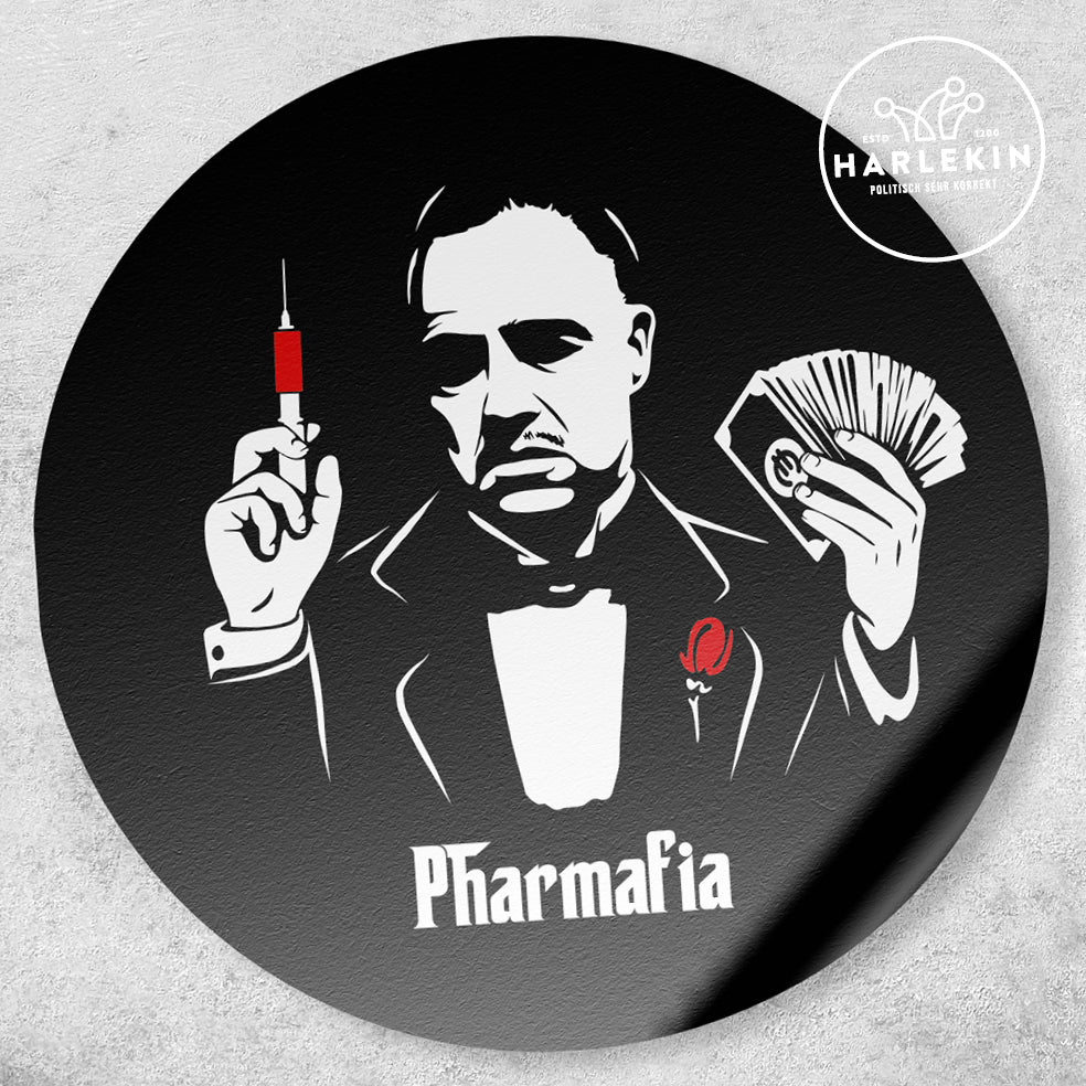 GROSSE STICKER / AUFKLEBER (10 STK.) • PHARMAFIA-HARLEKINSHOP