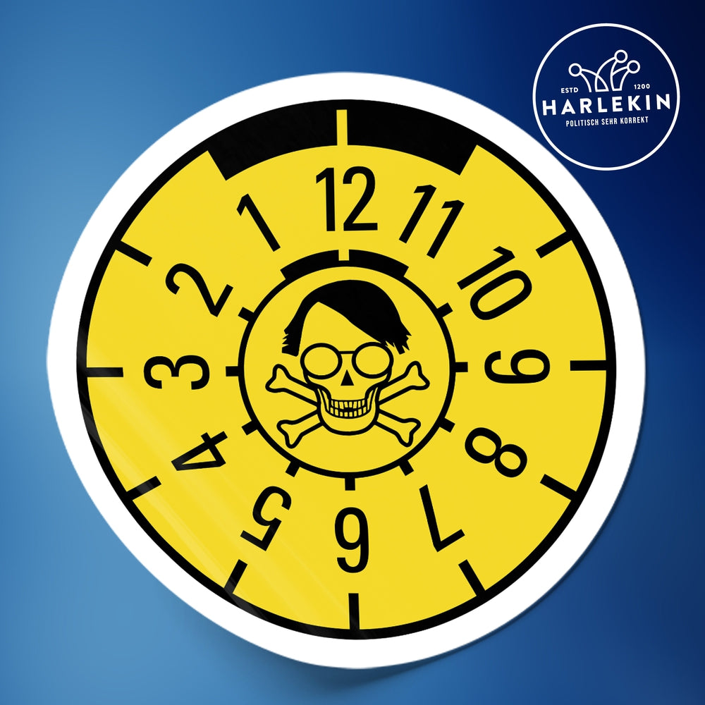 GROSSE STICKER / AUFKLEBER • KALLES BOOSTER-PLAKETTE (10 STK.)-HARLEKINSHOP