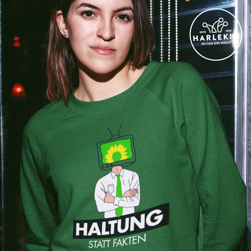 SWEATER MÄDELS • DIE GRÜNEN: HALTUNG STATT FAKTEN