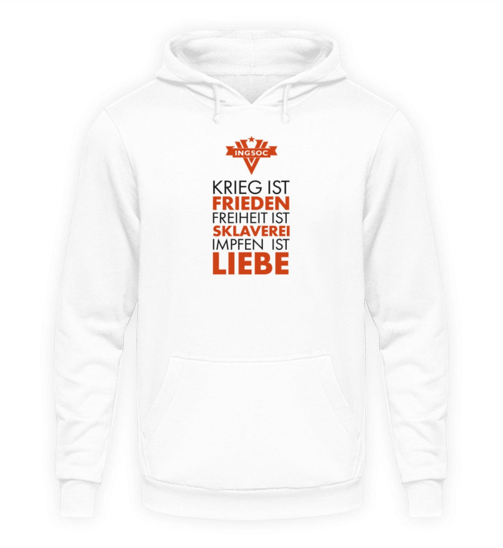 HOODIE MÄDELS • 1984: IMPFEN IST LIEBE-HARLEKINSHOP