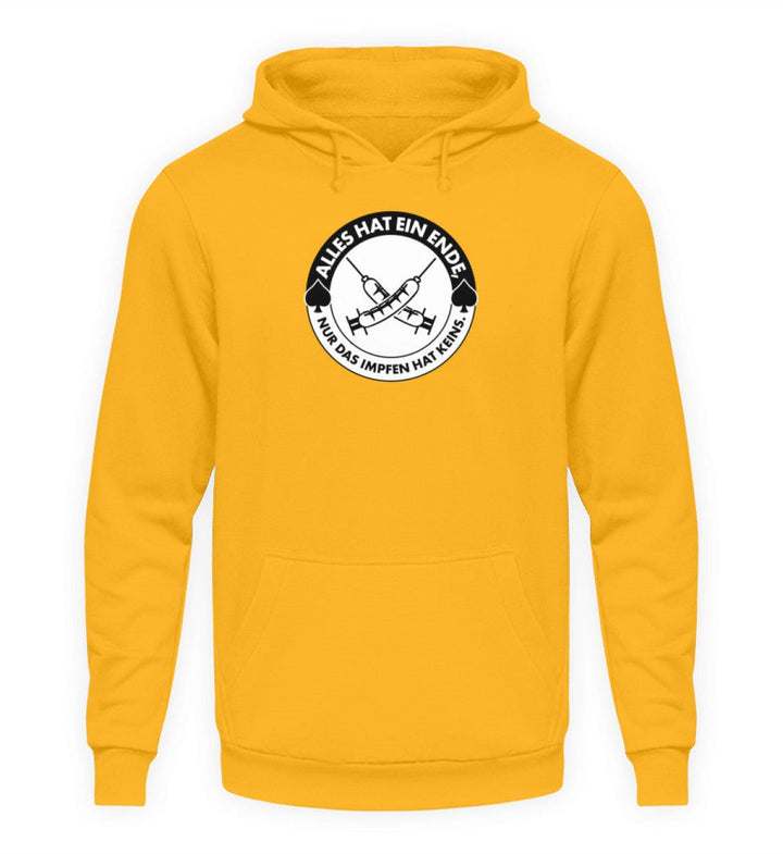 HOODIE MÄDELS • ALLES HAT EIN ENDE, NUR DAS IMPFEN HAT KEINS.-HARLEKINSHOP