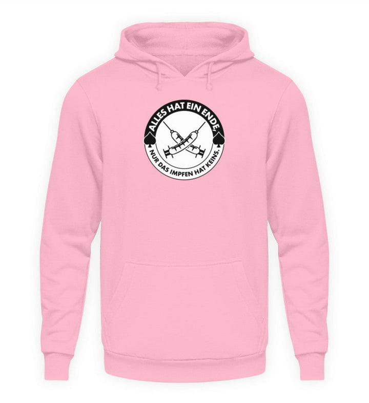 HOODIE MÄDELS • ALLES HAT EIN ENDE, NUR DAS IMPFEN HAT KEINS.-HARLEKINSHOP