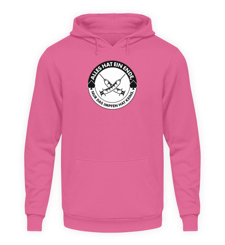 HOODIE MÄDELS • ALLES HAT EIN ENDE, NUR DAS IMPFEN HAT KEINS.-HARLEKINSHOP