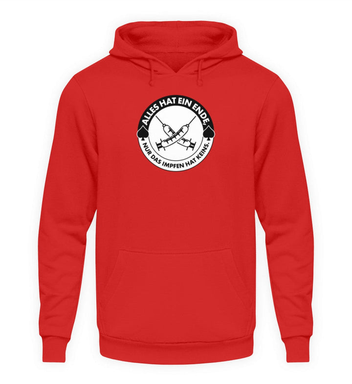 HOODIE MÄDELS • ALLES HAT EIN ENDE, NUR DAS IMPFEN HAT KEINS.-HARLEKINSHOP