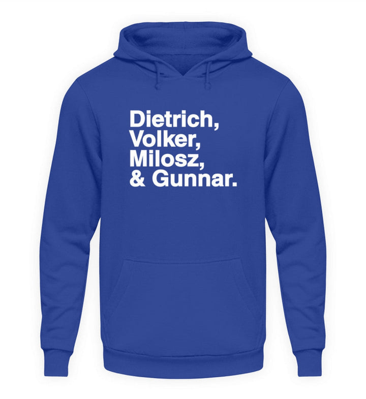 HOODIE MÄDELS • DIETRICH, VOLKER, MILOSZ & GUNNAR.-HARLEKINSHOP