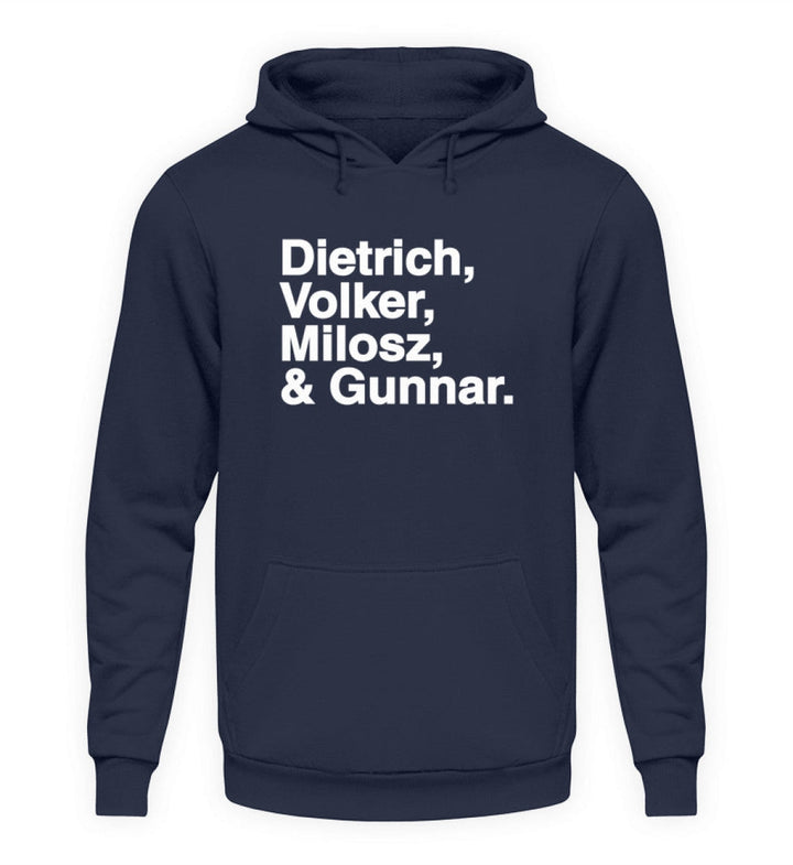 HOODIE MÄDELS • DIETRICH, VOLKER, MILOSZ & GUNNAR.-HARLEKINSHOP