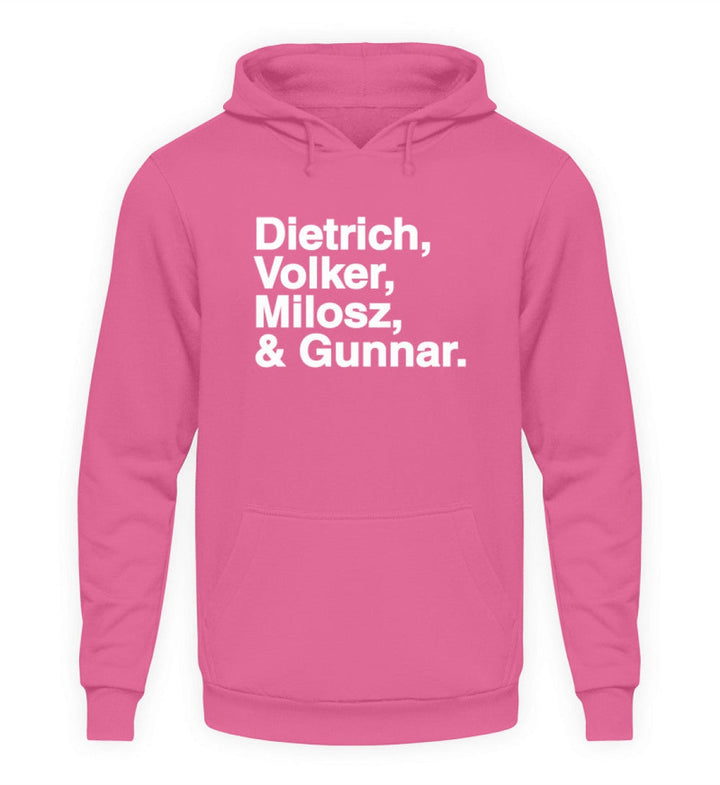 HOODIE MÄDELS • DIETRICH, VOLKER, MILOSZ & GUNNAR.-HARLEKINSHOP