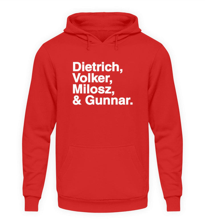 HOODIE MÄDELS • DIETRICH, VOLKER, MILOSZ & GUNNAR.-HARLEKINSHOP