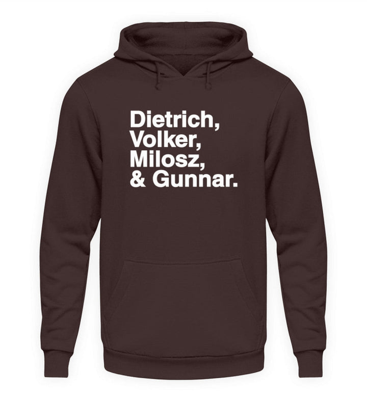 HOODIE MÄDELS • DIETRICH, VOLKER, MILOSZ & GUNNAR.-HARLEKINSHOP