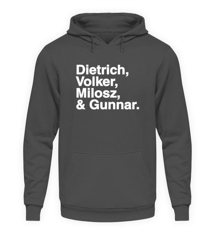 HOODIE MÄDELS • DIETRICH, VOLKER, MILOSZ & GUNNAR.-HARLEKINSHOP