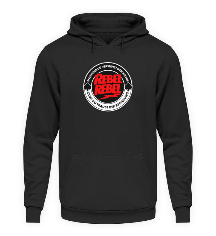 HOODIE MÄDELS • ENTWEDER DU VERSTEHST GESCHICHTE ODER DU TRAUST DER REGIERUNG-HARLEKINSHOP
