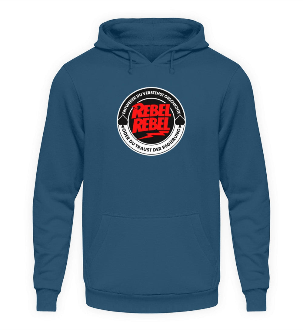 HOODIE MÄDELS • ENTWEDER DU VERSTEHST GESCHICHTE ODER DU TRAUST DER REGIERUNG-HARLEKINSHOP