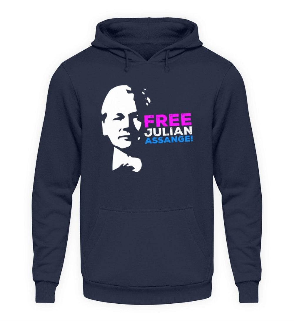 HOODIE MÄDELS • FREE ASSANGE!-HARLEKINSHOP