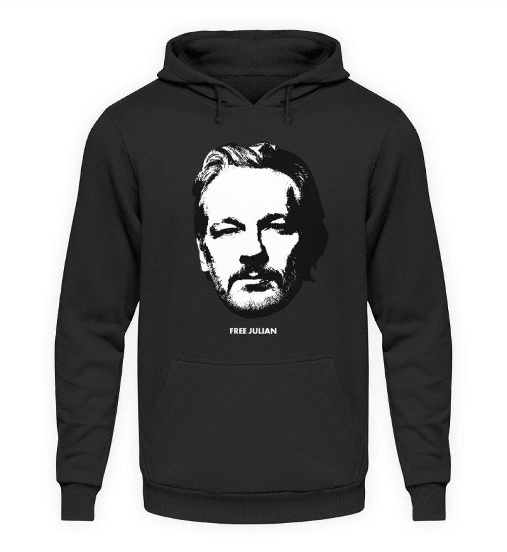 HOODIE MÄDELS • FREE ASSANGE! / FREE JULIAN-HARLEKINSHOP