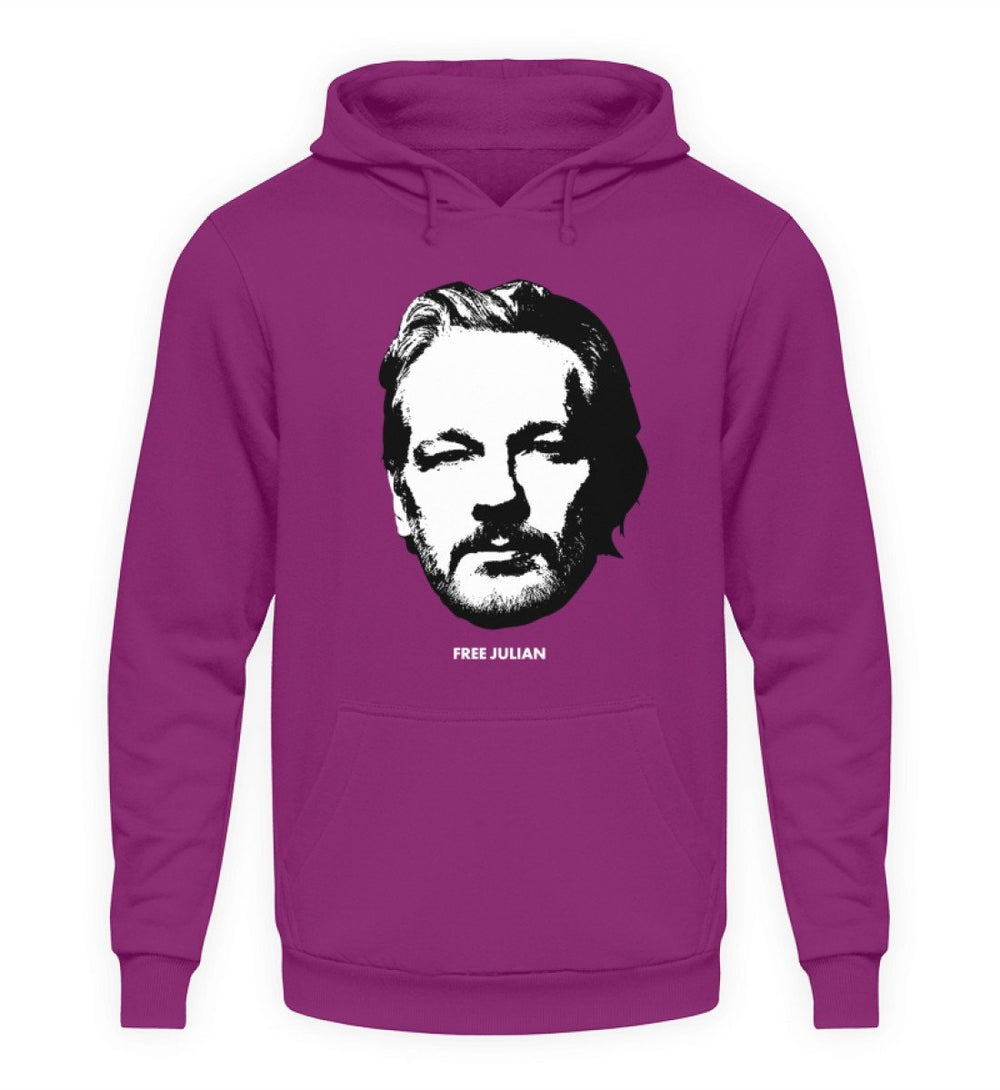 HOODIE MÄDELS • FREE ASSANGE! / FREE JULIAN-HARLEKINSHOP