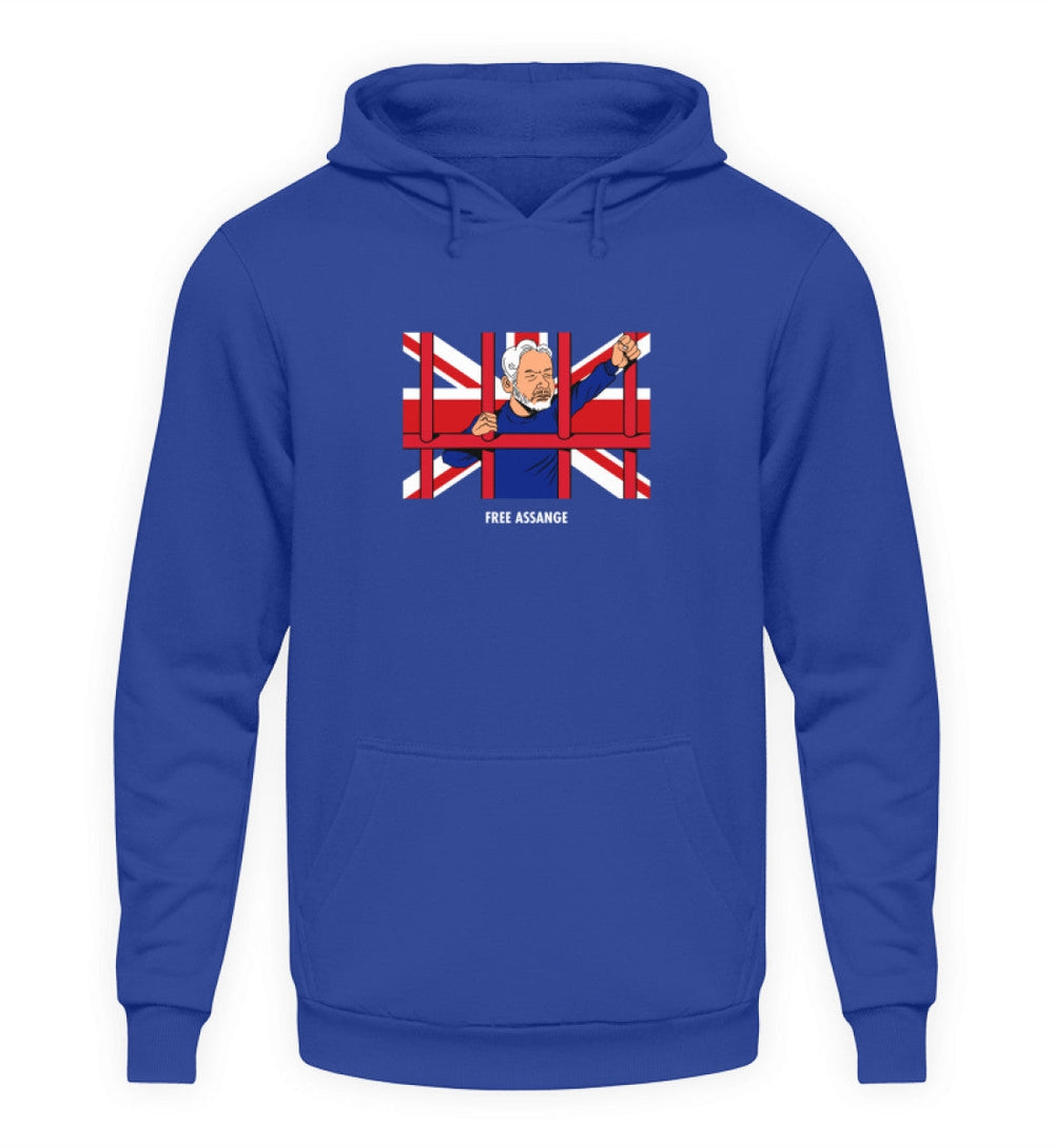 HOODIE MÄDELS • FREE ASSANGE / JAIL-HARLEKINSHOP