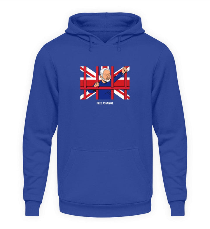 HOODIE MÄDELS • FREE ASSANGE / JAIL-HARLEKINSHOP