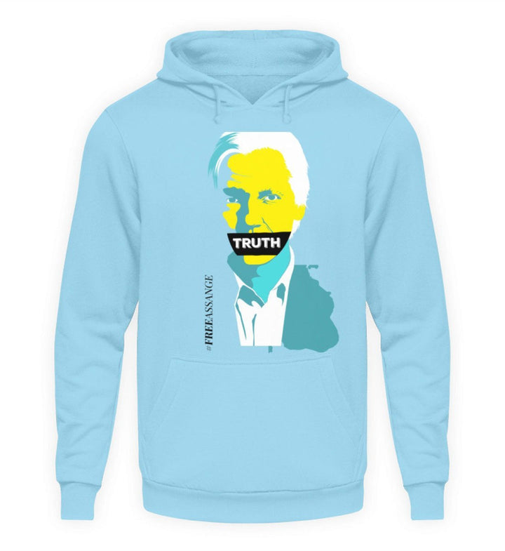 HOODIE MÄDELS • FREE ASSANGE: TRUTH - HELL-HARLEKINSHOP