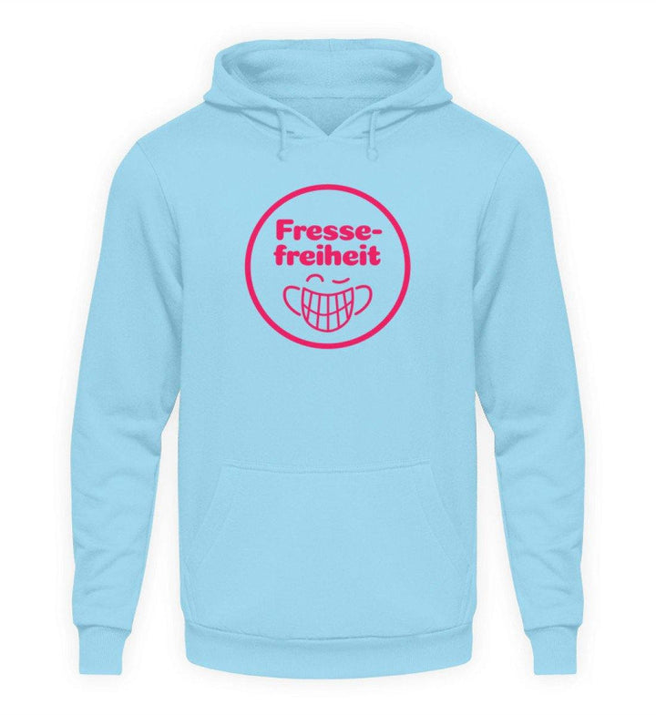 HOODIE MÄDELS • FRESSEFREIHEIT / MASKE-HARLEKINSHOP