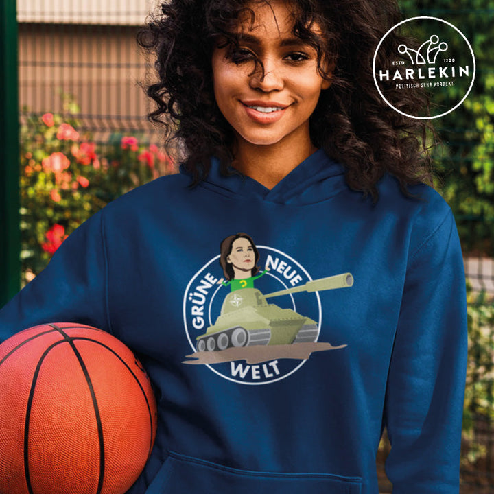 HOODIE MÄDELS • GRÜNE NEUE WELT-HARLEKINSHOP