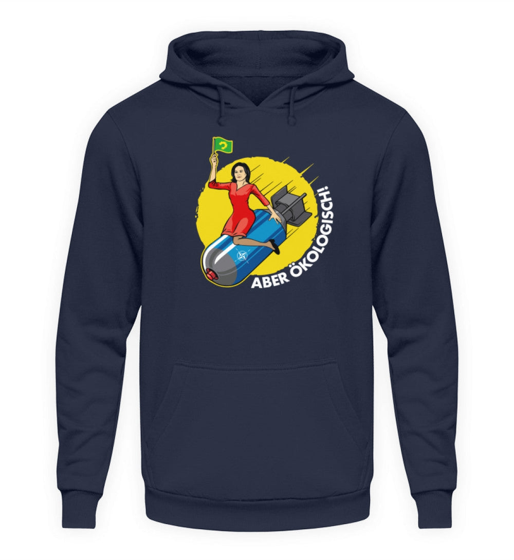 HOODIE MÄDELS • GUTE BOMBEN SIND ÖKOLOGISCH-HARLEKINSHOP