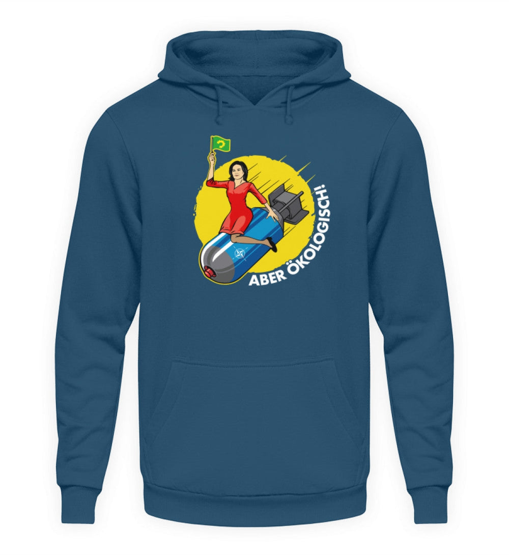HOODIE MÄDELS • GUTE BOMBEN SIND ÖKOLOGISCH-HARLEKINSHOP