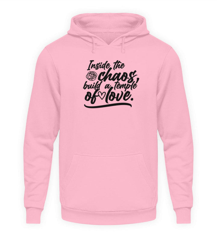 HOODIE MÄDELS • INSIDE THE CHAOS BUILD A TEMPLE OF LOVE - HELL-HARLEKINSHOP