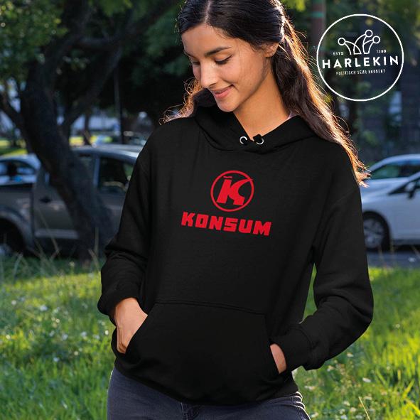 HOODIE MÄDELS • KONSUM-HARLEKINSHOP