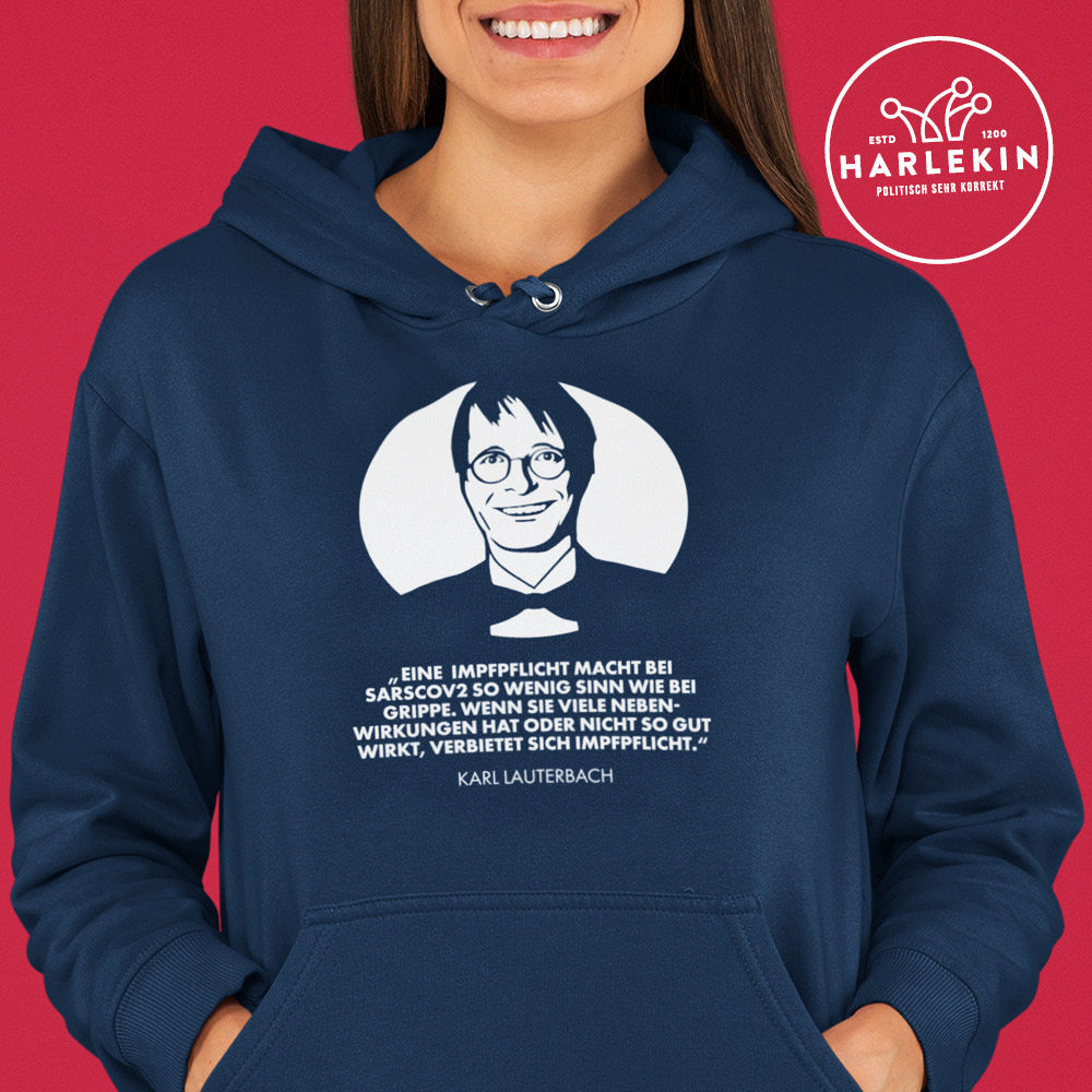 HOODIE MÄDELS • LAUTERBACH: IMPFPFLICHT-HARLEKINSHOP