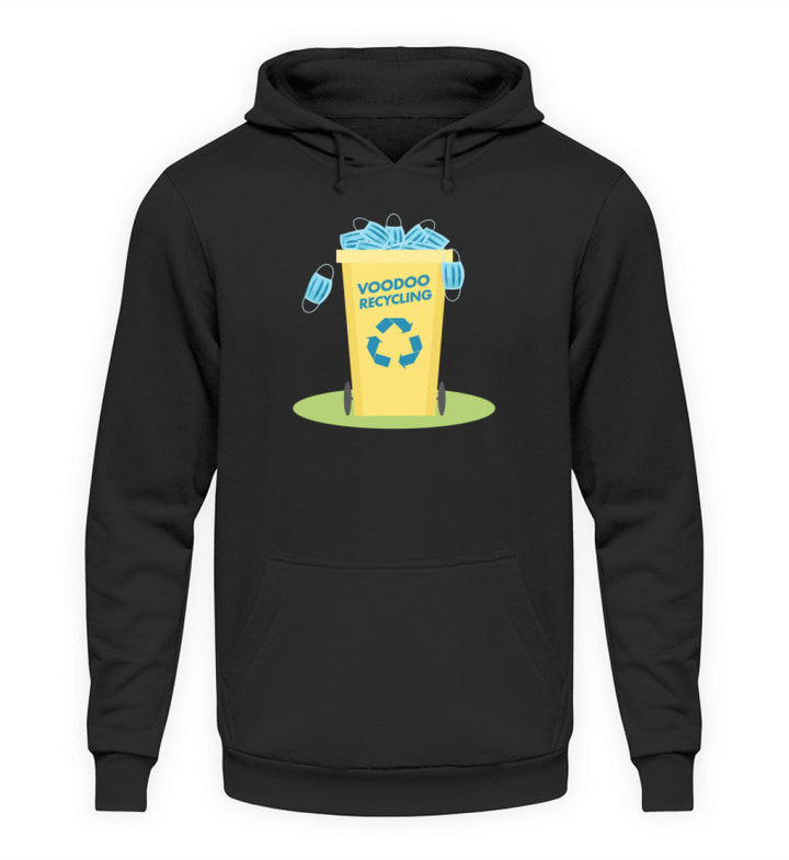 HOODIE MÄDELS • MASKEN VOODOO RECYCLING-HARLEKINSHOP