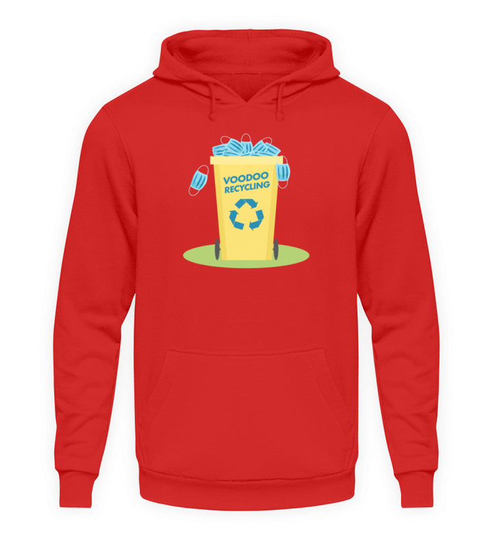 HOODIE MÄDELS • MASKEN VOODOO RECYCLING-HARLEKINSHOP