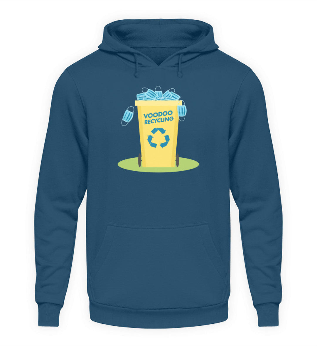 HOODIE MÄDELS • MASKEN VOODOO RECYCLING-HARLEKINSHOP