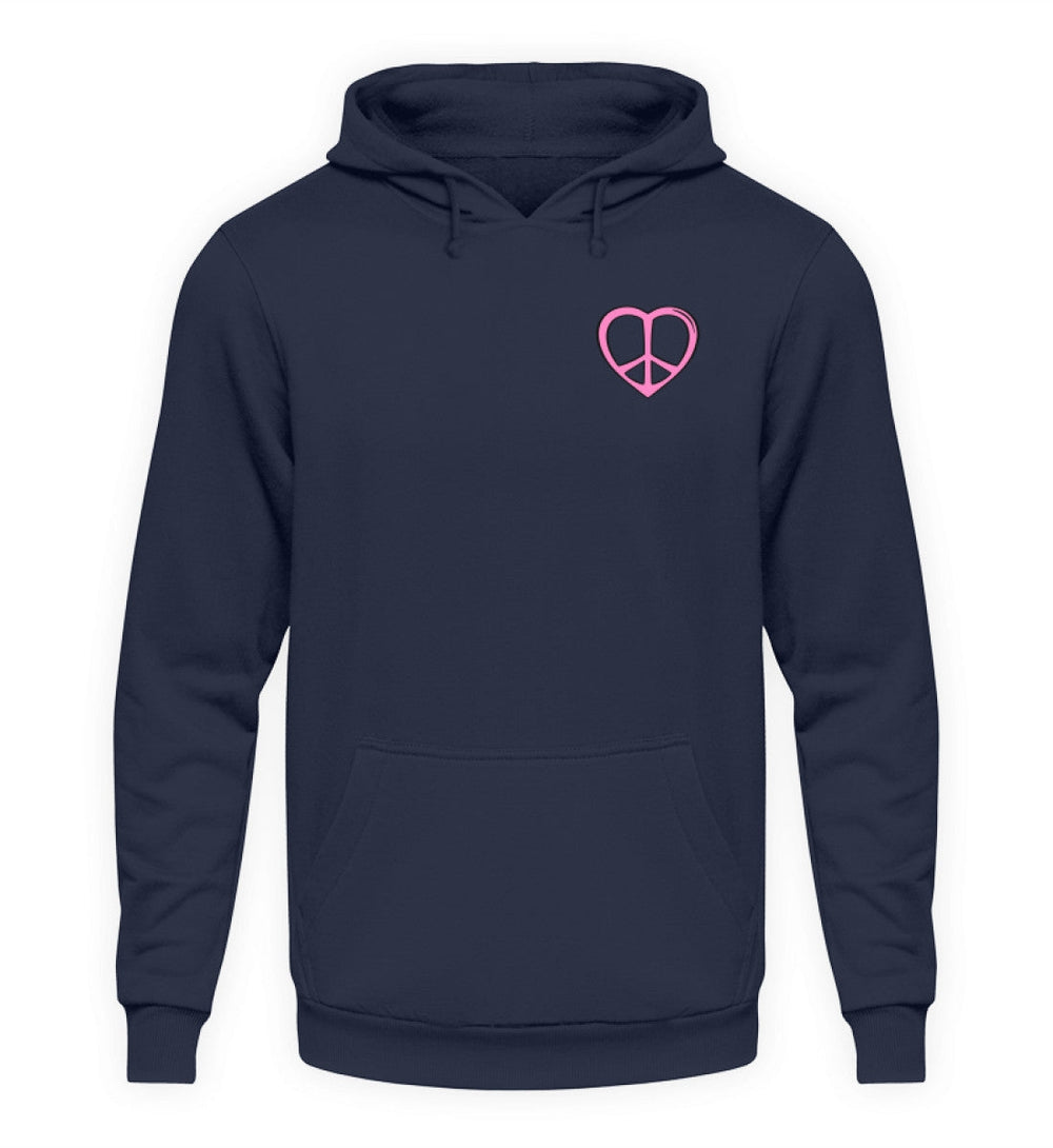 HOODIE MÄDELS • PEACE HEART-HARLEKINSHOP