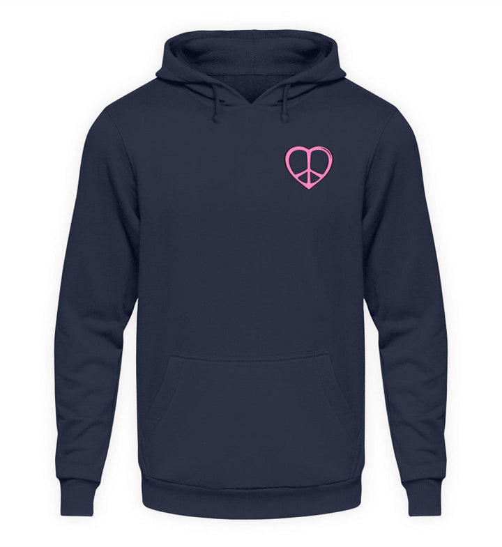 HOODIE MÄDELS • PEACE HEART-HARLEKINSHOP