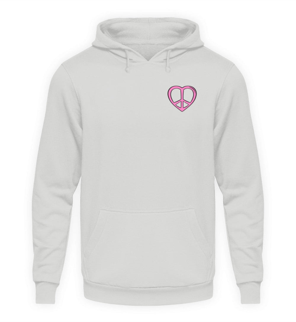 HOODIE MÄDELS • PEACE HEART-HARLEKINSHOP