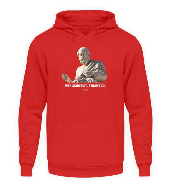 HOODIE MÄDELS • PLATO: WER SCHWEIGT STIMMT ZU-HARLEKINSHOP