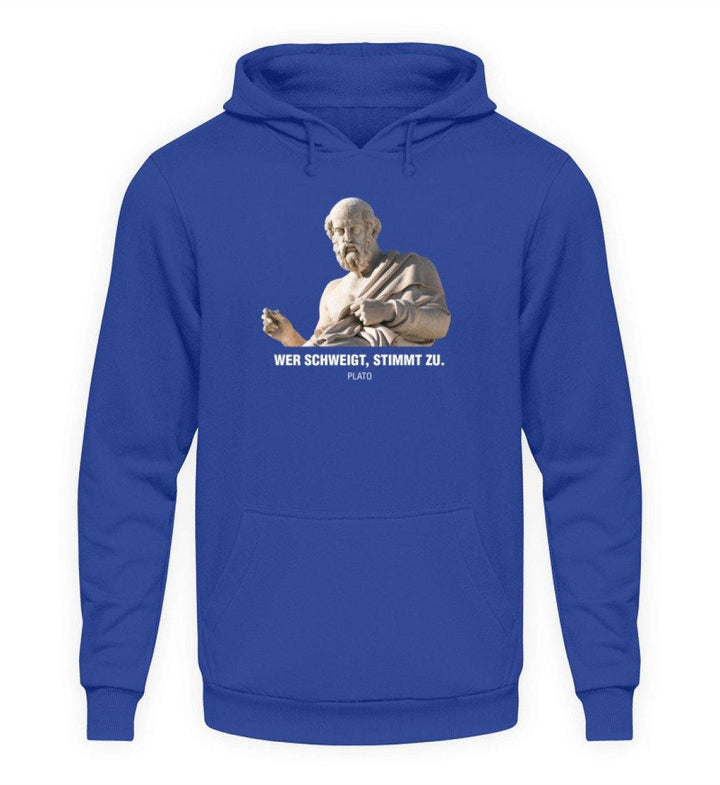 HOODIE MÄDELS • PLATO: WER SCHWEIGT STIMMT ZU-HARLEKINSHOP