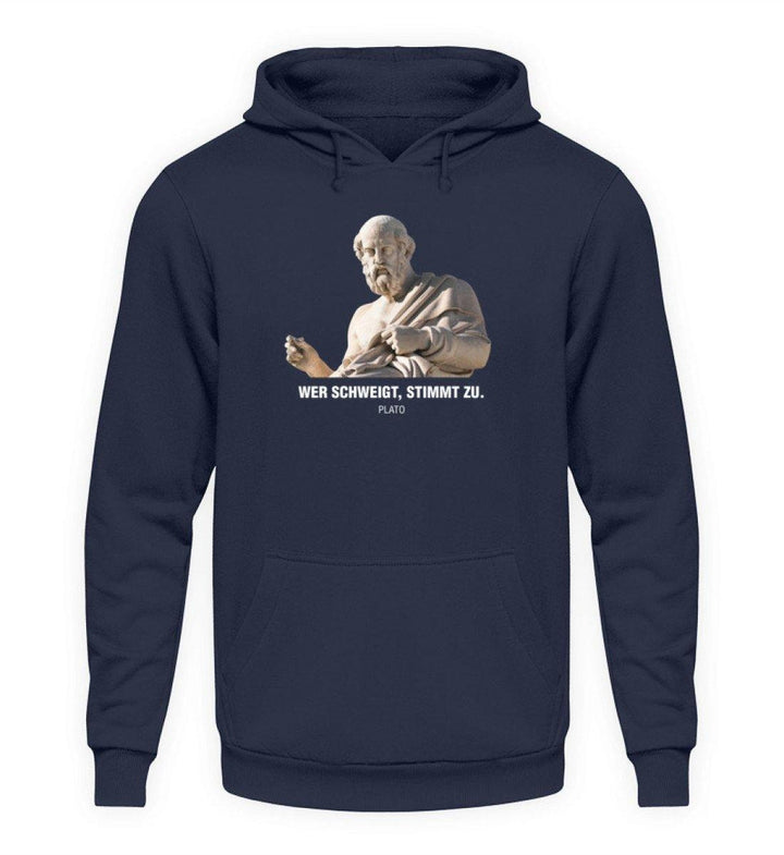 HOODIE MÄDELS • PLATO: WER SCHWEIGT STIMMT ZU-HARLEKINSHOP