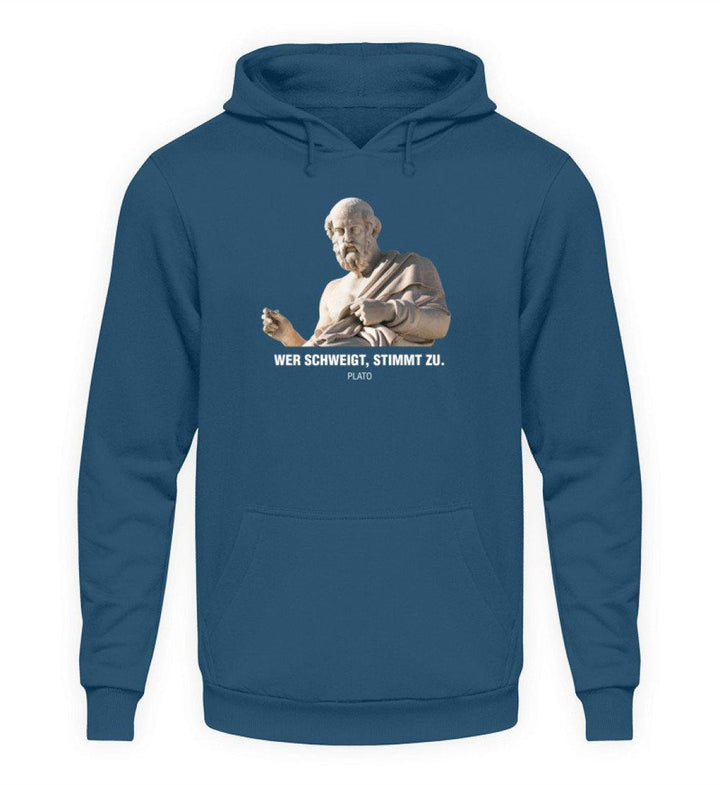 HOODIE MÄDELS • PLATO: WER SCHWEIGT STIMMT ZU-HARLEKINSHOP