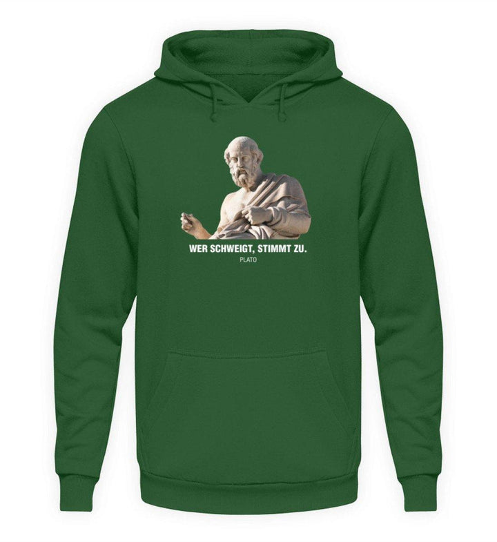 HOODIE MÄDELS • PLATO: WER SCHWEIGT STIMMT ZU-HARLEKINSHOP