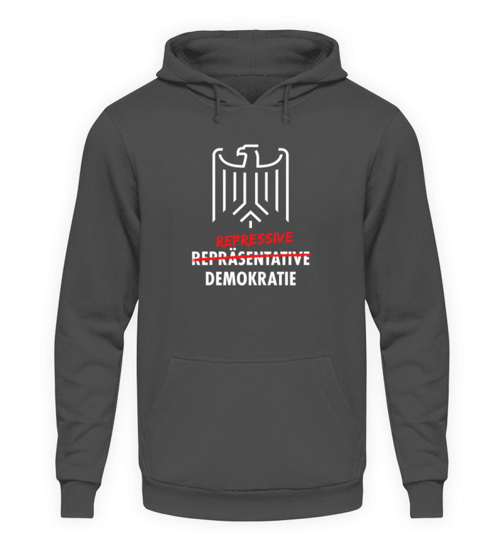 HOODIE MÄDELS • REPRESSIVE DEMOKRATIE-HARLEKINSHOP